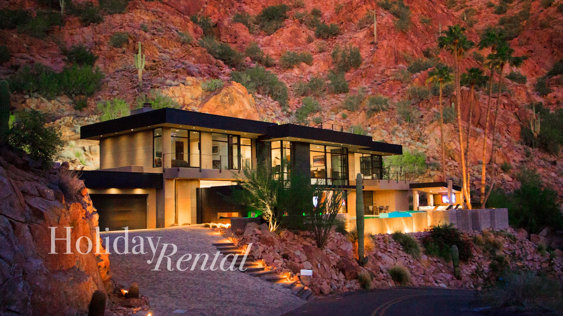 stunning villa on camelback mountain